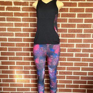 Lija 2 Piece Workout Set Top and Full Length Leggings